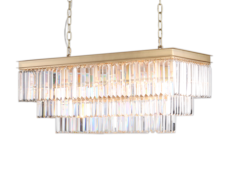 Подвесной светильник Newport 31111/S brass new