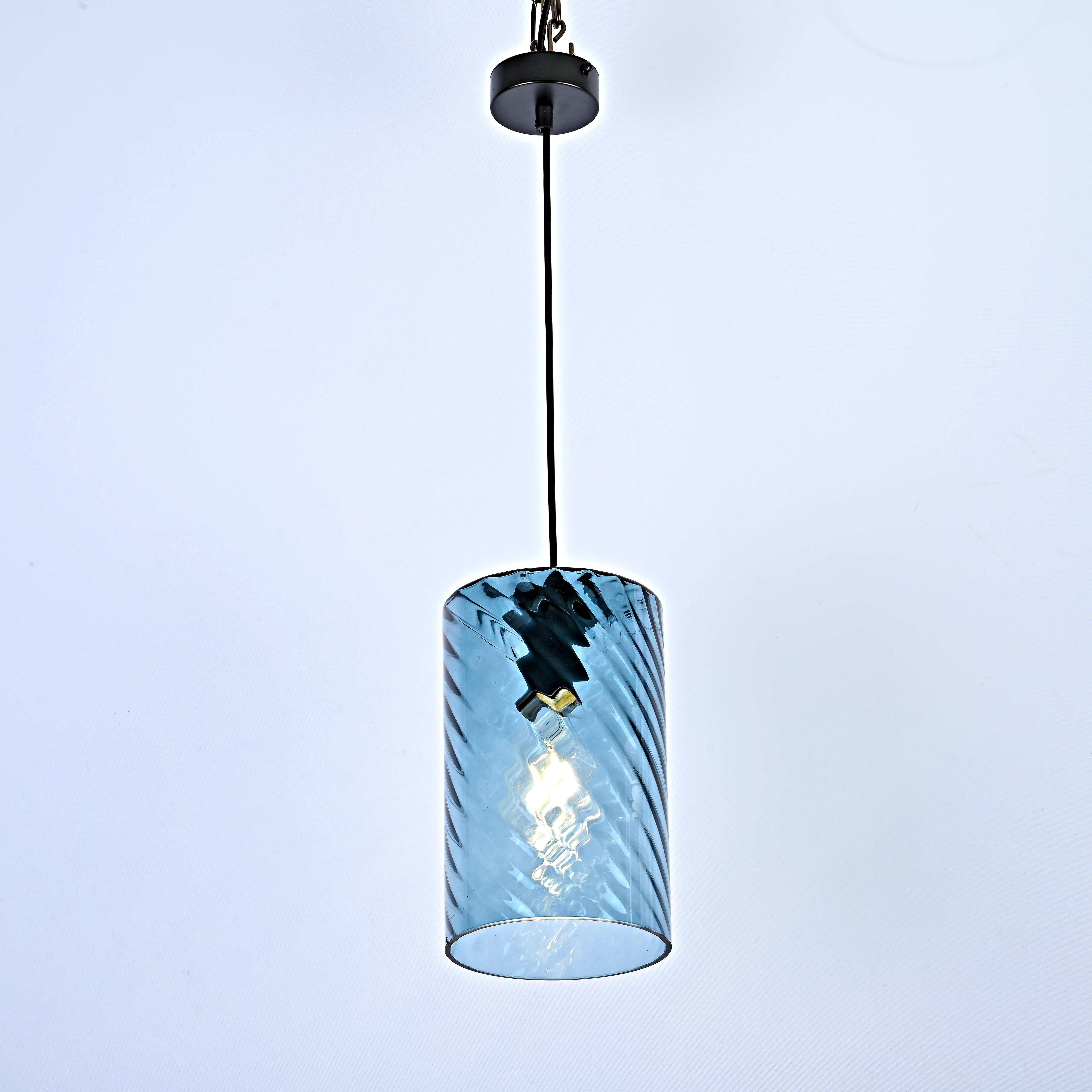 Подвесной Светильник Cl Rib A Blue By Imperiumloft