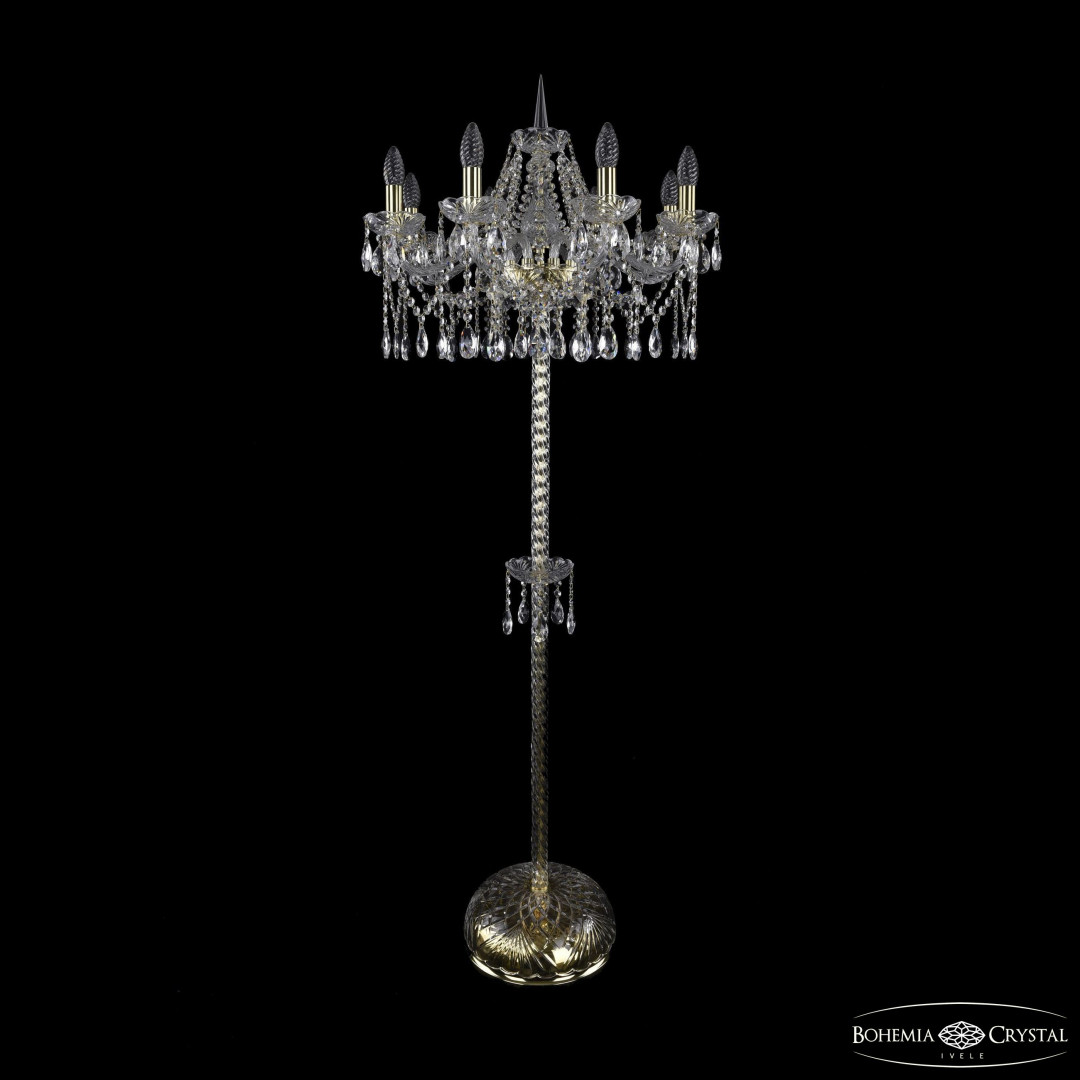Торшер хрустальный 1413T2/8/200-160 G