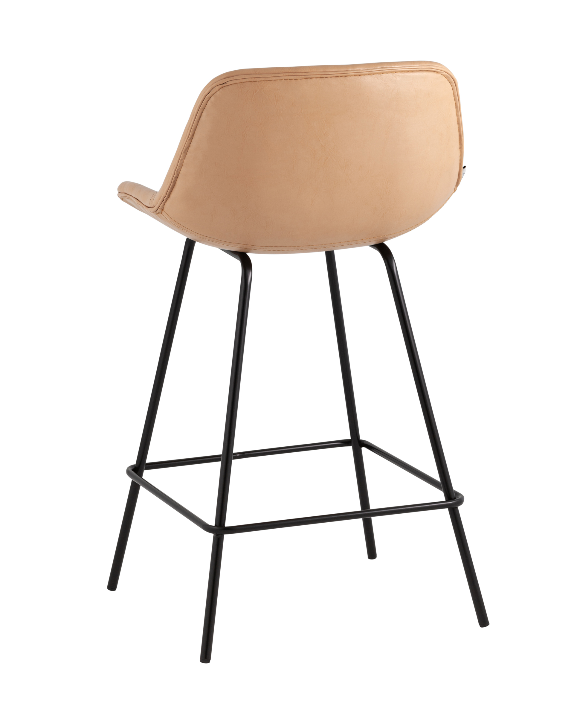 Стул полубарный Деймон экокожа бежевый Stool Group