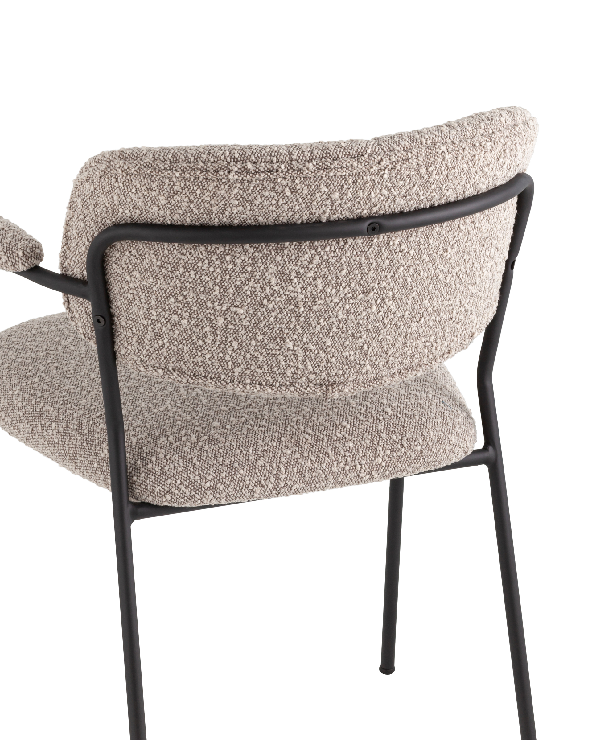 Стул Кэрол букле серый Stool Group