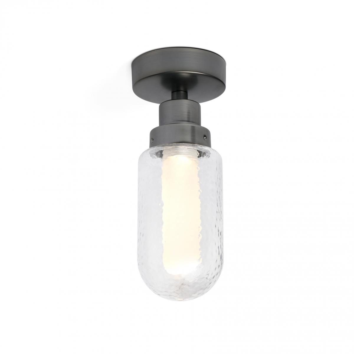 Потолочный светильник Brume серый металлик Faro