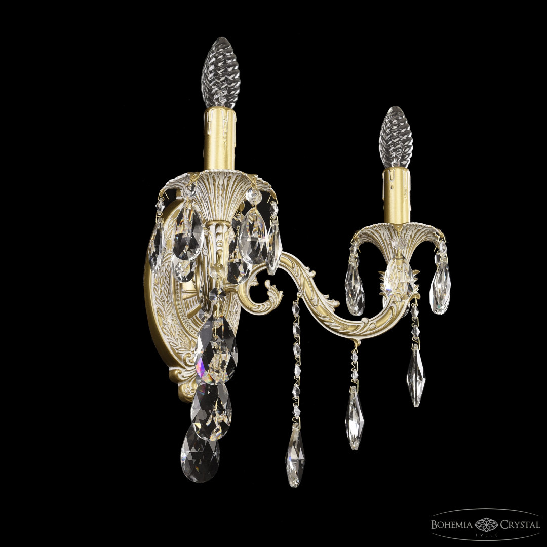 Бра хрустальные AL7901B10/2/175 B AGW Bohemia Ivele Crystal