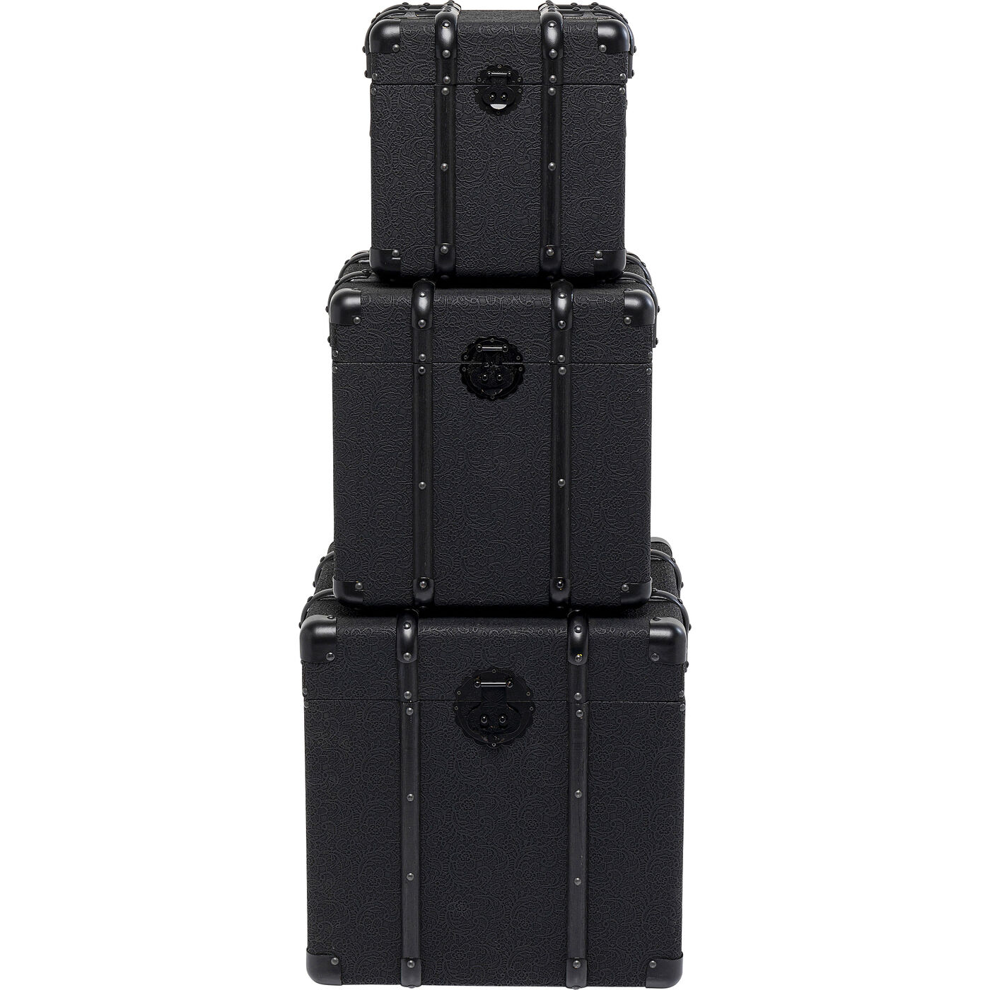 Сундук Voyage Black (3 шт) KARE 87913