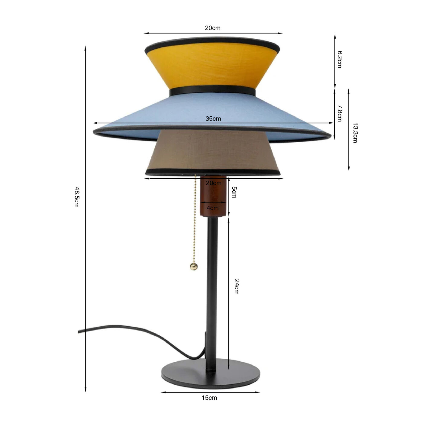 Светильник подвесной Riva Ø87 см KARE 55976