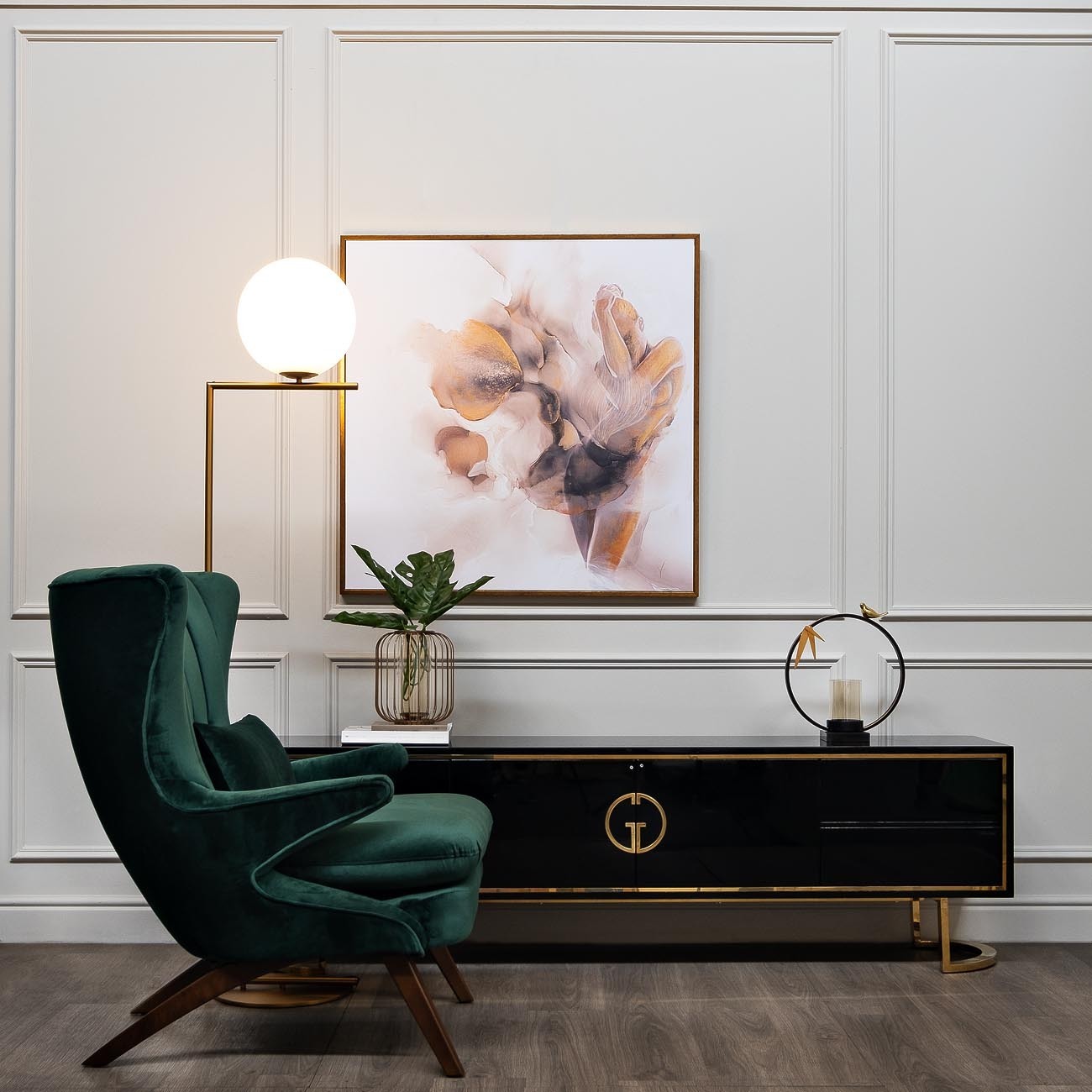 Холст "Песня поющего цветка" Garda Decor 54STR-AQUARELLE6