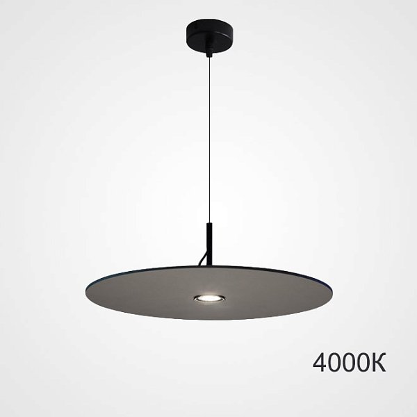 Подвесной светильник EUREKA D25 Black 4000К by ImperiumLoft