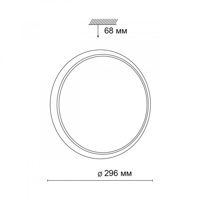 Накладной светильник Sonex 3061/18LD