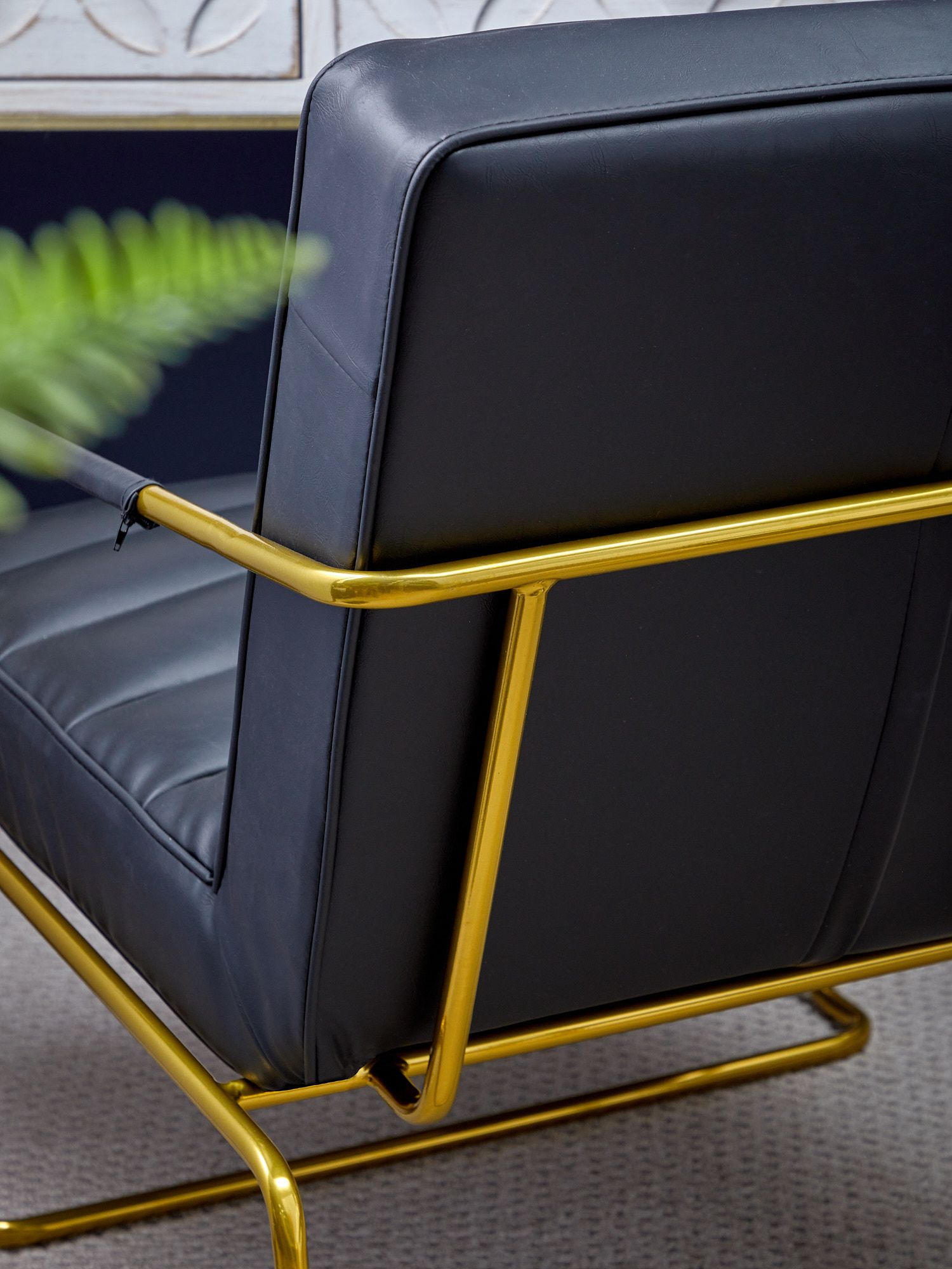 Кресло с подножием Glasar GB90529-F1/GB90529-F2