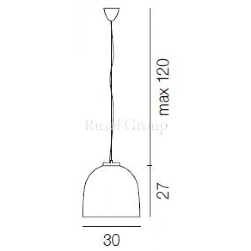 Подвесной светильник Vistosi DRESS SP P