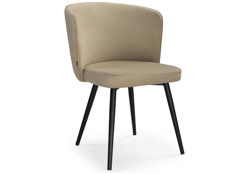 Стул Woodville Фрибур velutto 05 / черный 462401