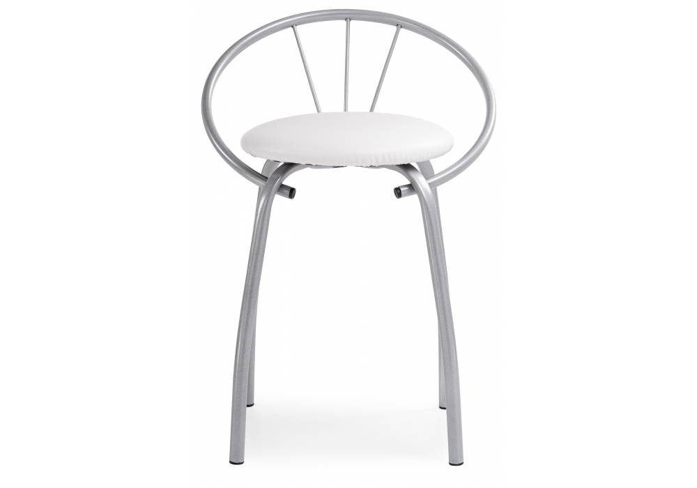 Стул Woodville Tankard белый полимер / светлый мусс 453985