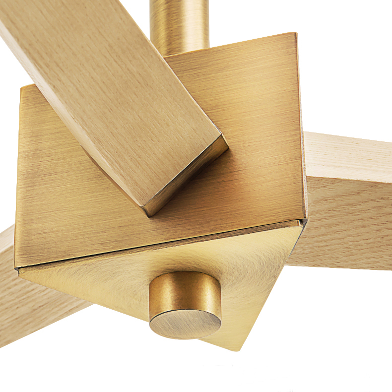 Люстра Jorgenson D85 White/Light wood by ImperiumLoft