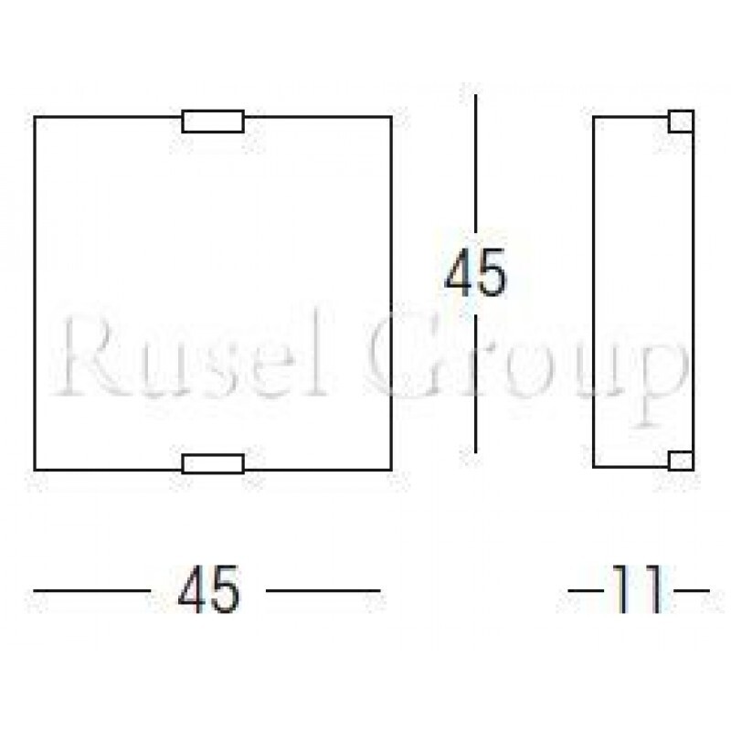 Настенно-потолочный светильник Linea Light Bilancia 5094
