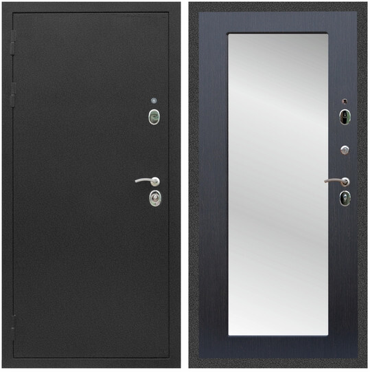 Дверь входная Graf Люкс ТП-70 Черный крокодил / МДФ 10 мм ФЛЗ пастораль Венге