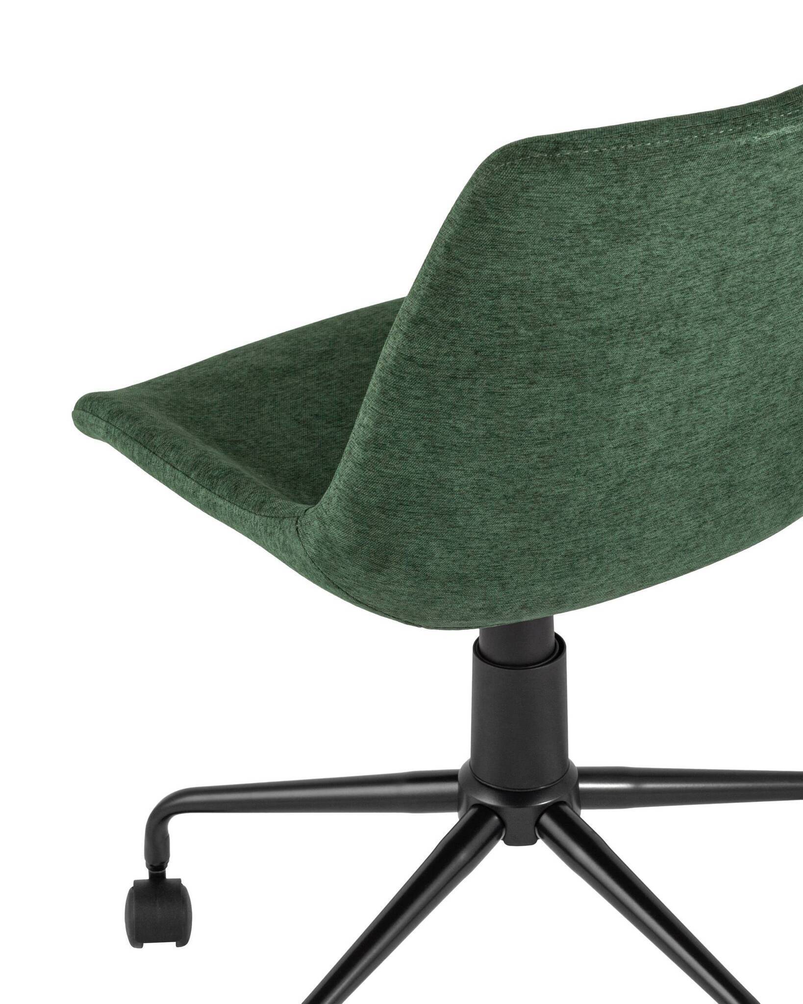 Кресло компьютерное Кайзер шенилл зеленый Stool Group