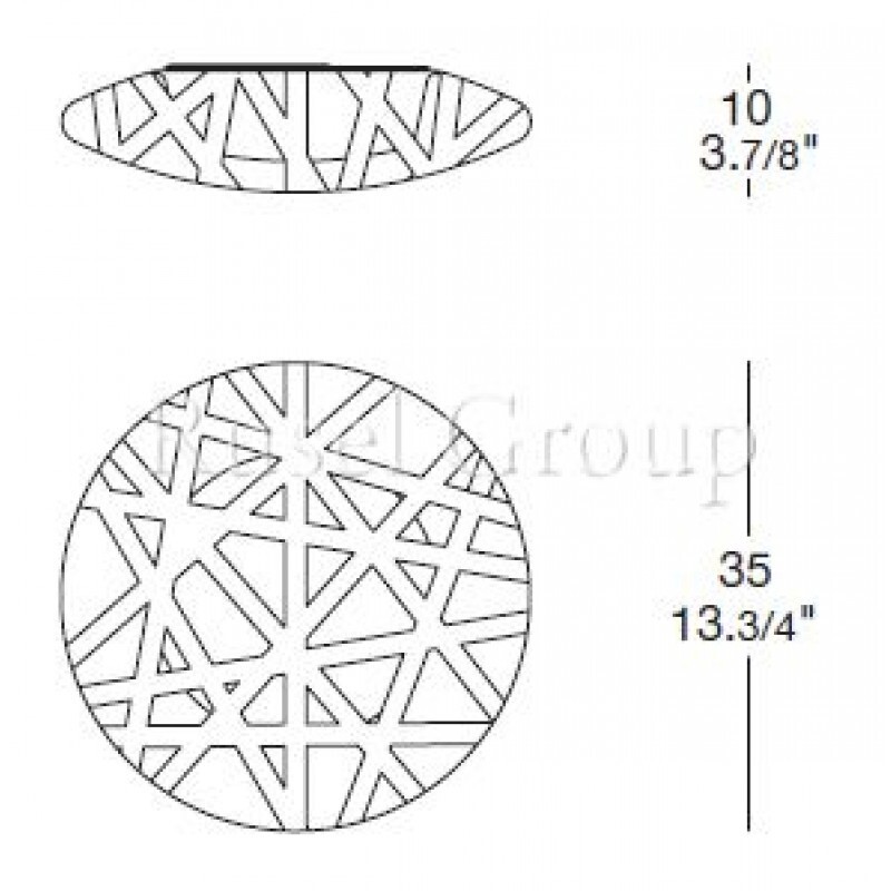 Настенно-потолочный светильник Leucos  X-RAY P-PL35 (ALT LUCIALTERNATIVE)