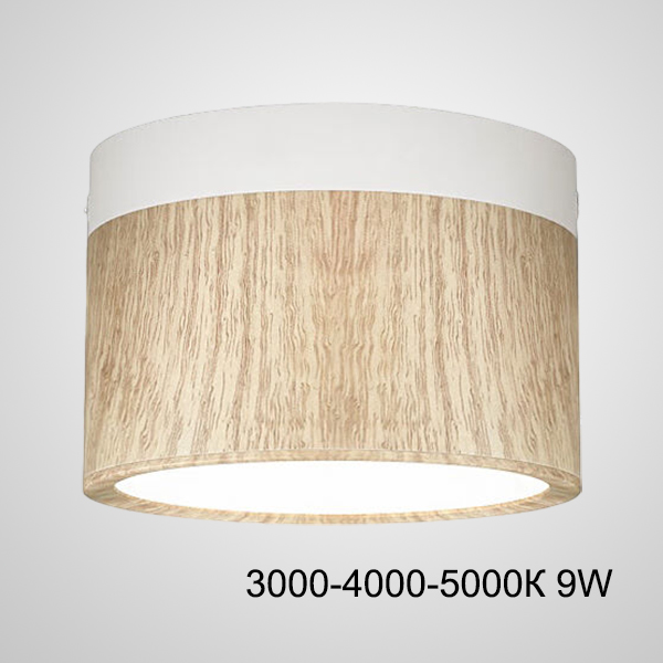 Точечный светильник FOG WOOD D11 White Трехцветный свет 9W by ImperiumLoft