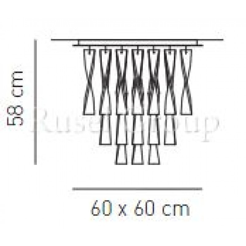 Потолочный светильник Axo Light AURA PL P