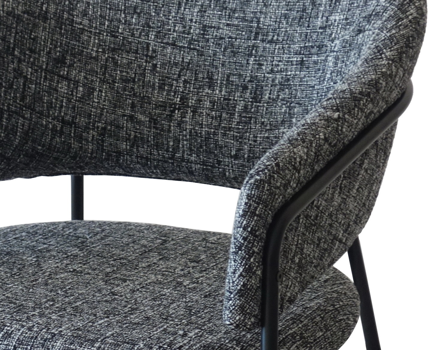 Стул Felix черно-белый твид Bradex Home FR 0244