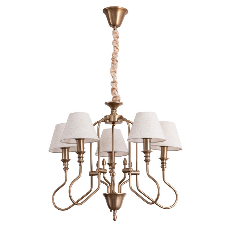 Подвесная люстра Arte Lamp A6086LM-5PB