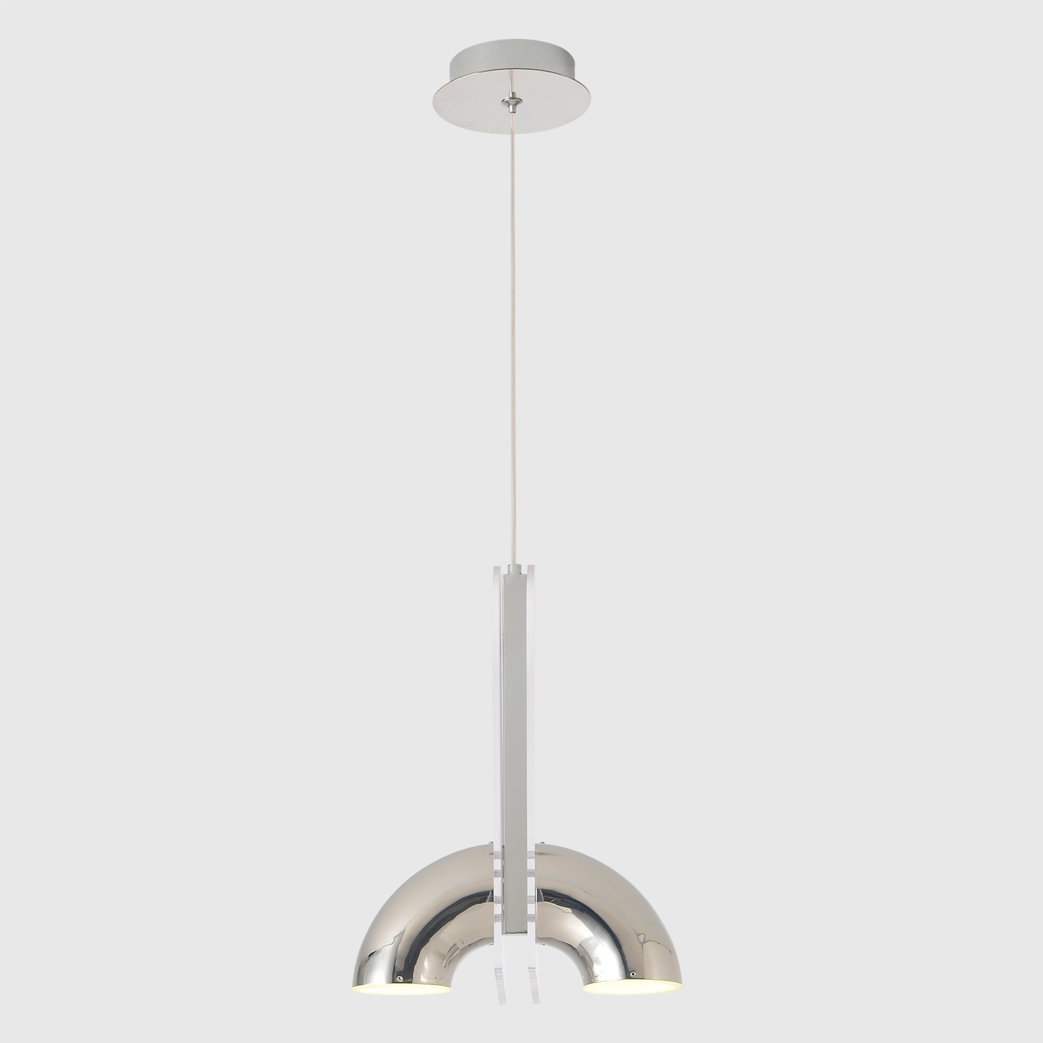 Светильник подвесной Crystal Lux ELEMENT SP12W LED CHROME