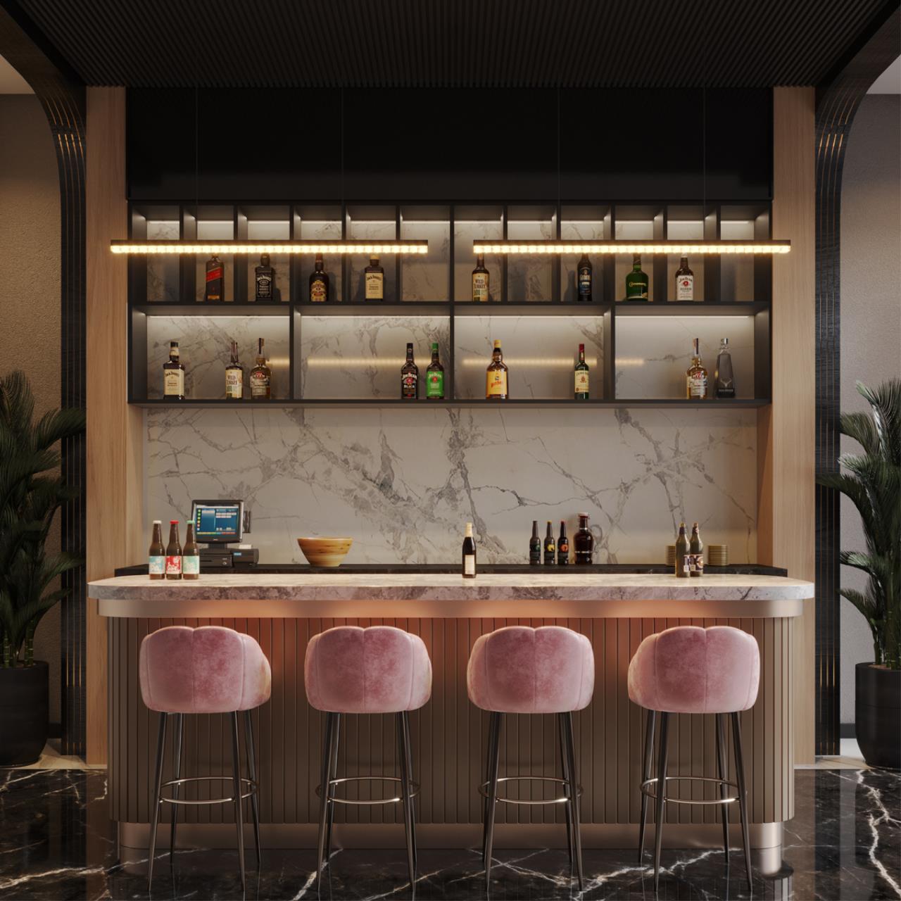 Светильник подвесной диммир. со сменой цв. температуры (управл. - пульт ДУ или прилож. Smart Life) Novotech 359712