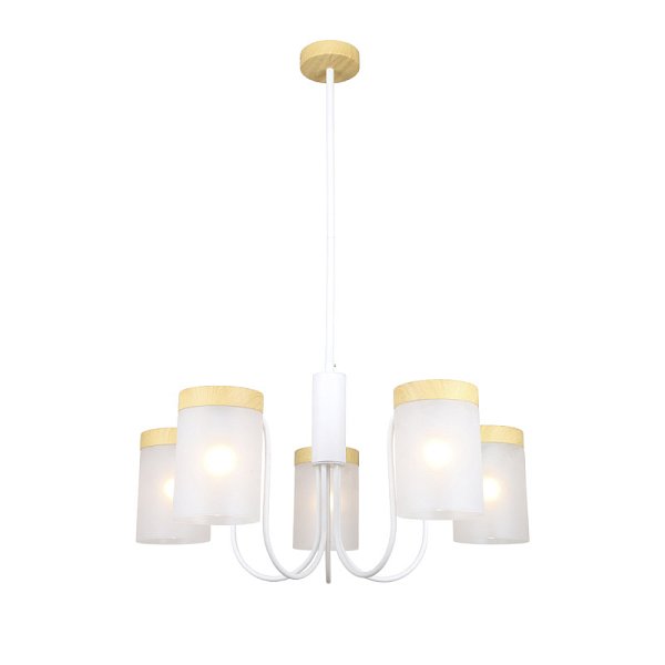 Люстра на штанге Escada 1172/5P White