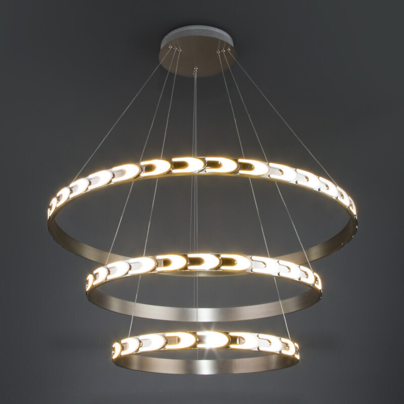 Подвесной светильник Eurosvet 90163/3 сатин-никель