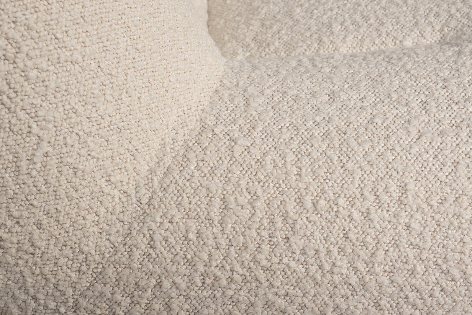 Кресло без подлокотников букле бежевое Garda Decor 58DB-19290