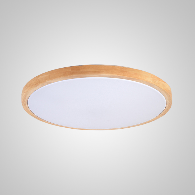 Потолочный светильник DISC WOOD D30 by ImperiumLoft