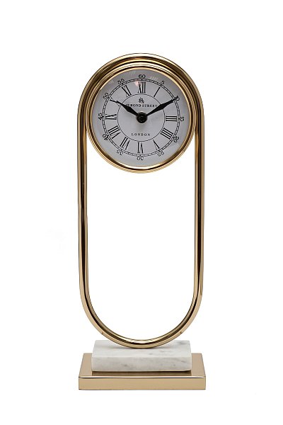 Часы настольные с мраморным основанием Garda Decor 79MAL-5852-36