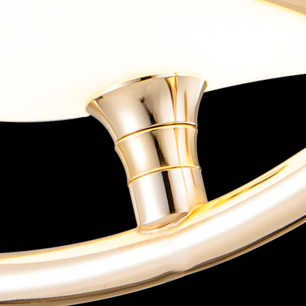 Подвесной светильник NOMI 3 gold black 3000К by ImperiumLoft