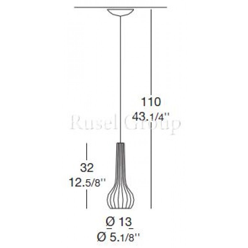 Подвесной светильник Leucos ATHENA S1 (GALLERY)