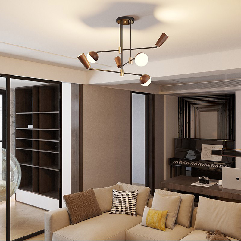 Потолочная люстра TAHVO L4 by ImperiumLoft