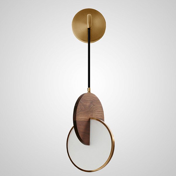 Настенный светильник GLATT WOOD WALL by ImperiumLoft