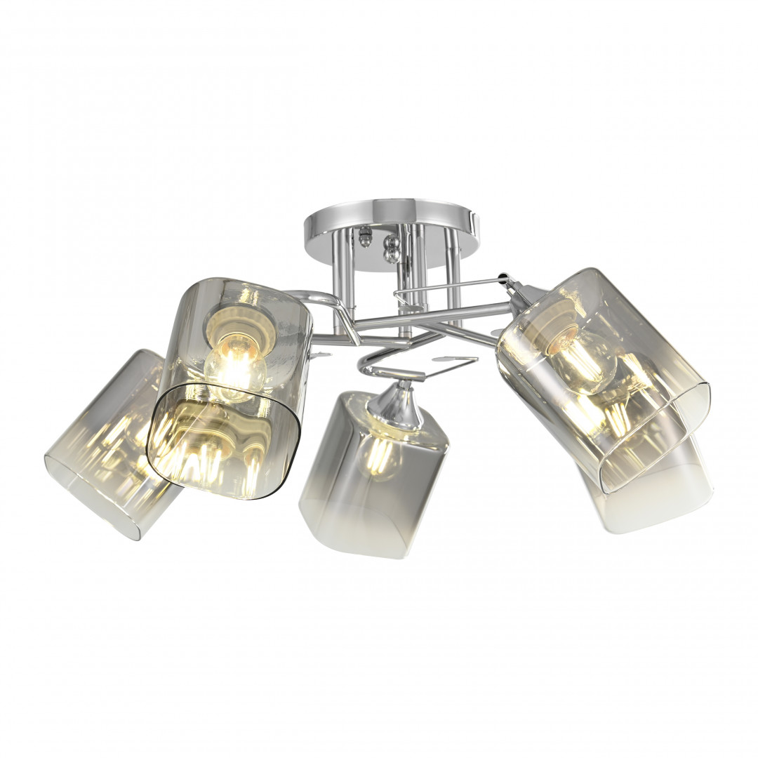 Люстра с плафонами 321106/5 CR Arte Milano