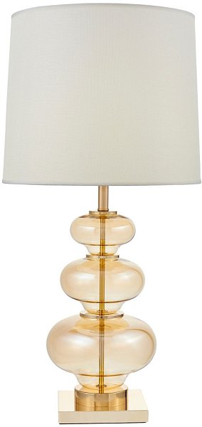 Интерьерная настольная лампа Lumina Deco LDT 303 F.GD+WT