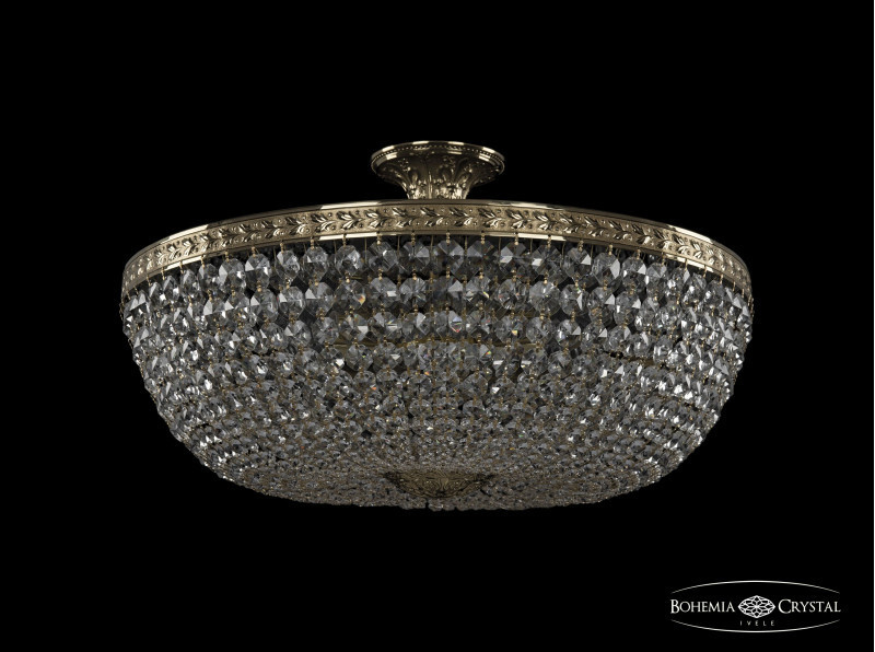 Люстра на штанге Bohemia Ivele Crystal 19151/55IV G