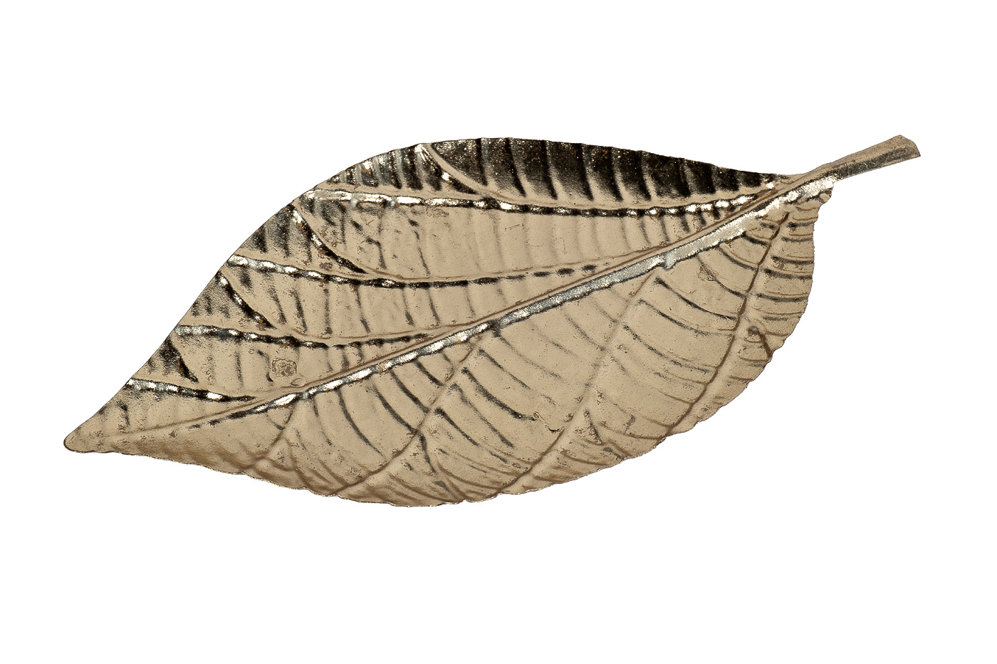 Тарелка декоративная Лист золотая Garda Decor 37SM-88070