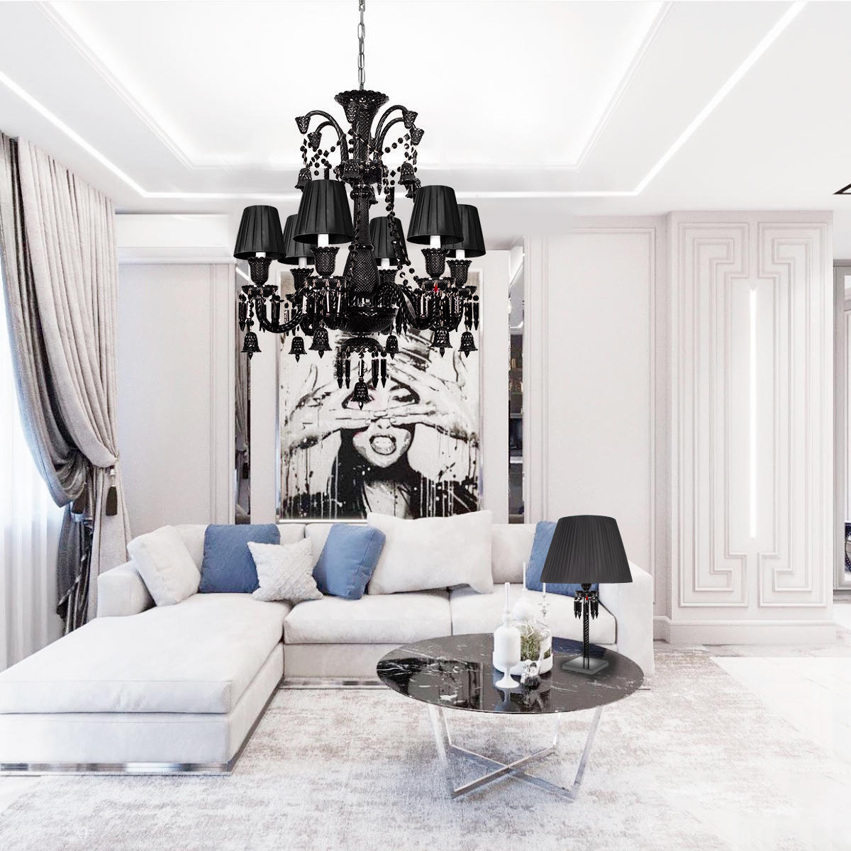 Подвесной светильник LOFT IT Zenith 10210/8 Black