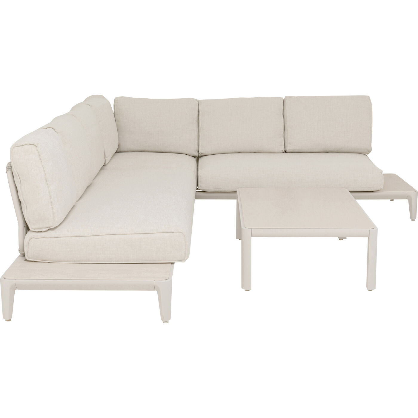 Комплект для улицы Mykonos Cream (5/part) KARE 71396
