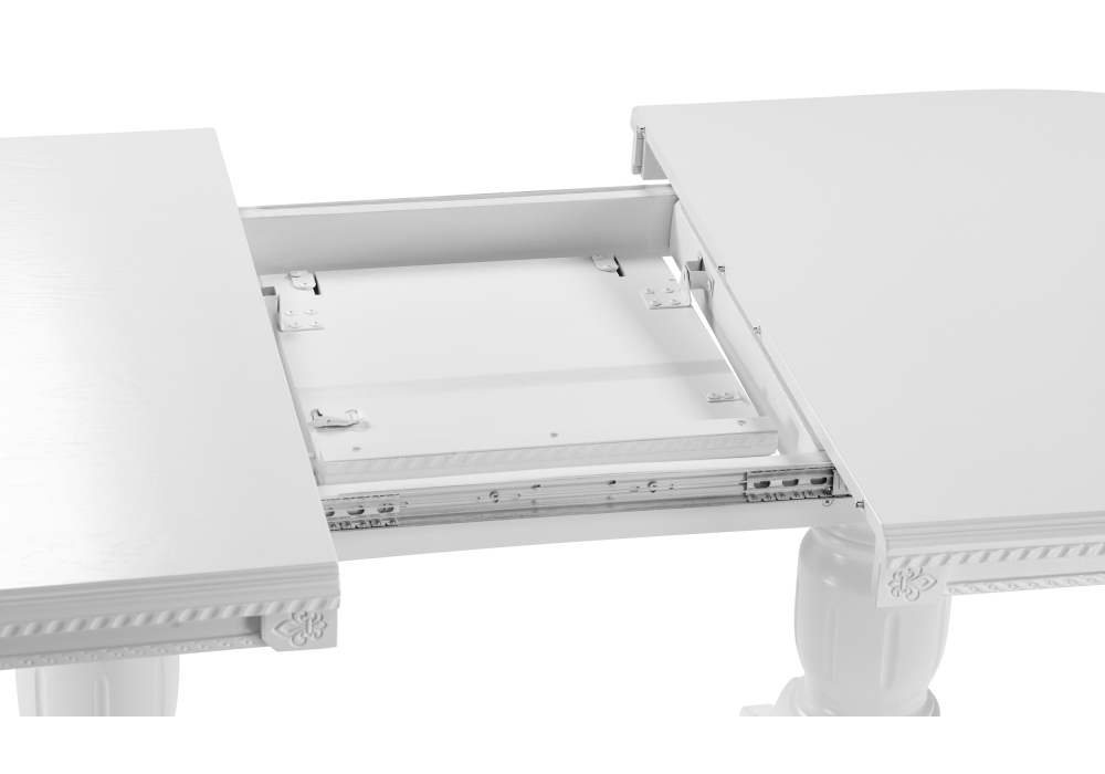 Стол деревянный Woodville Эвклаз белый 500351