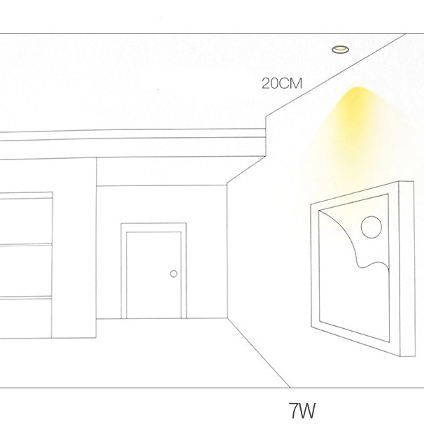 Точечный светильник LEAD 5W 3000K by ImperiumLoft