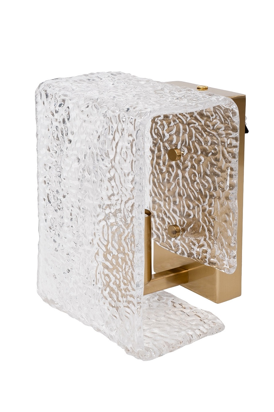 Бра стекло прозрачное/латунь Garda Decor 92EL-80151