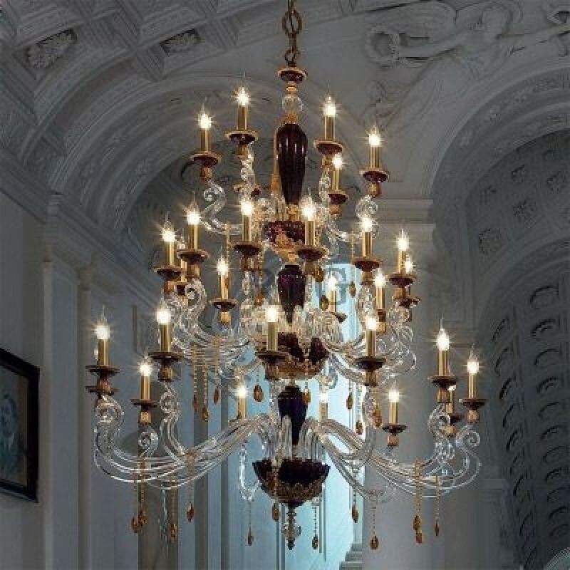 Люстра EUROLUCE BAROCCO L12+12+6