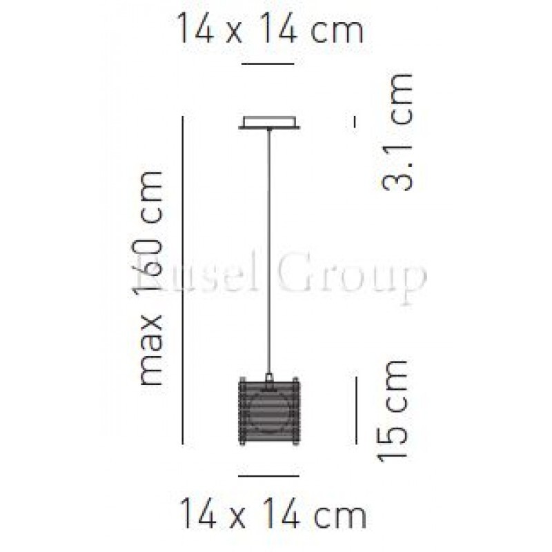 Подвесной светильник Axo Light KOSHI SP P