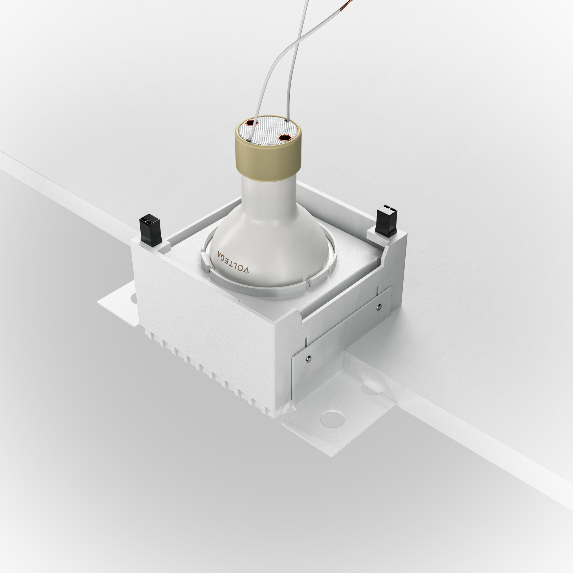 Встраиваемый светильник Maytoni DL051-01-GU10-SQ-W