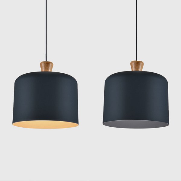 Подвесной светильник Fuse lamps D30 Black by ImperiumLoft
