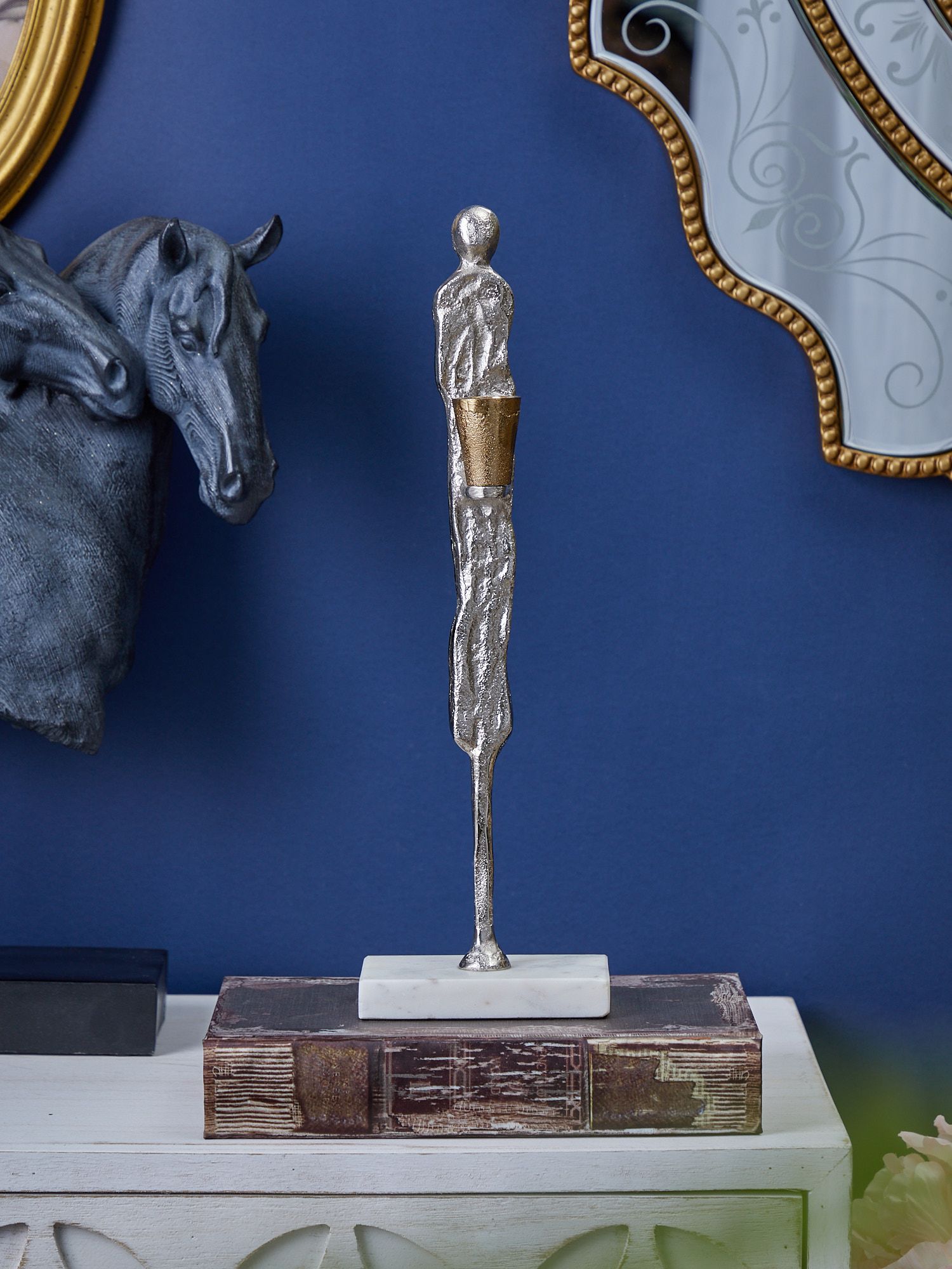 Подсвечник настольный Силуэт Glasar 86846-DS